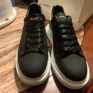 Alexander McQueen black and white mens size US 10